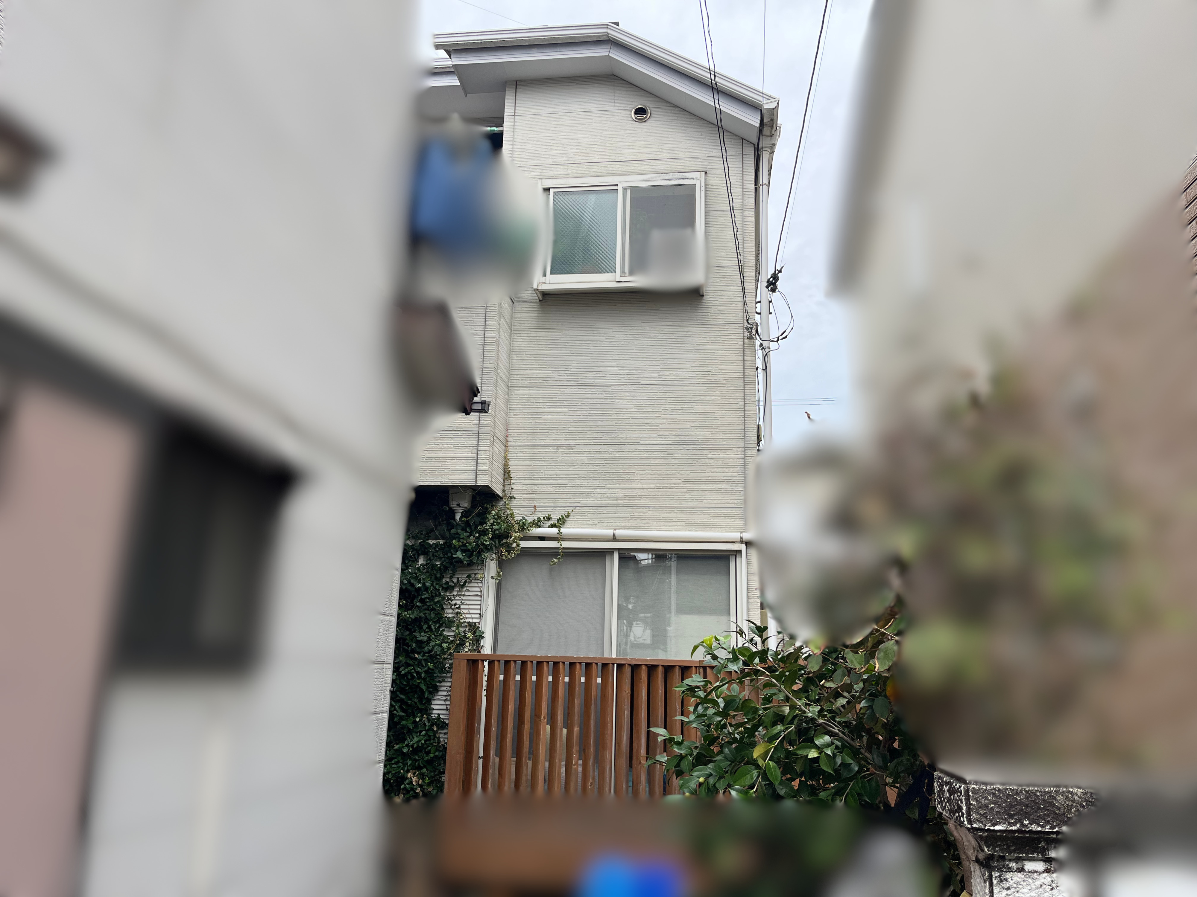 相模原市 N様邸 外壁塗装 施工前の様子