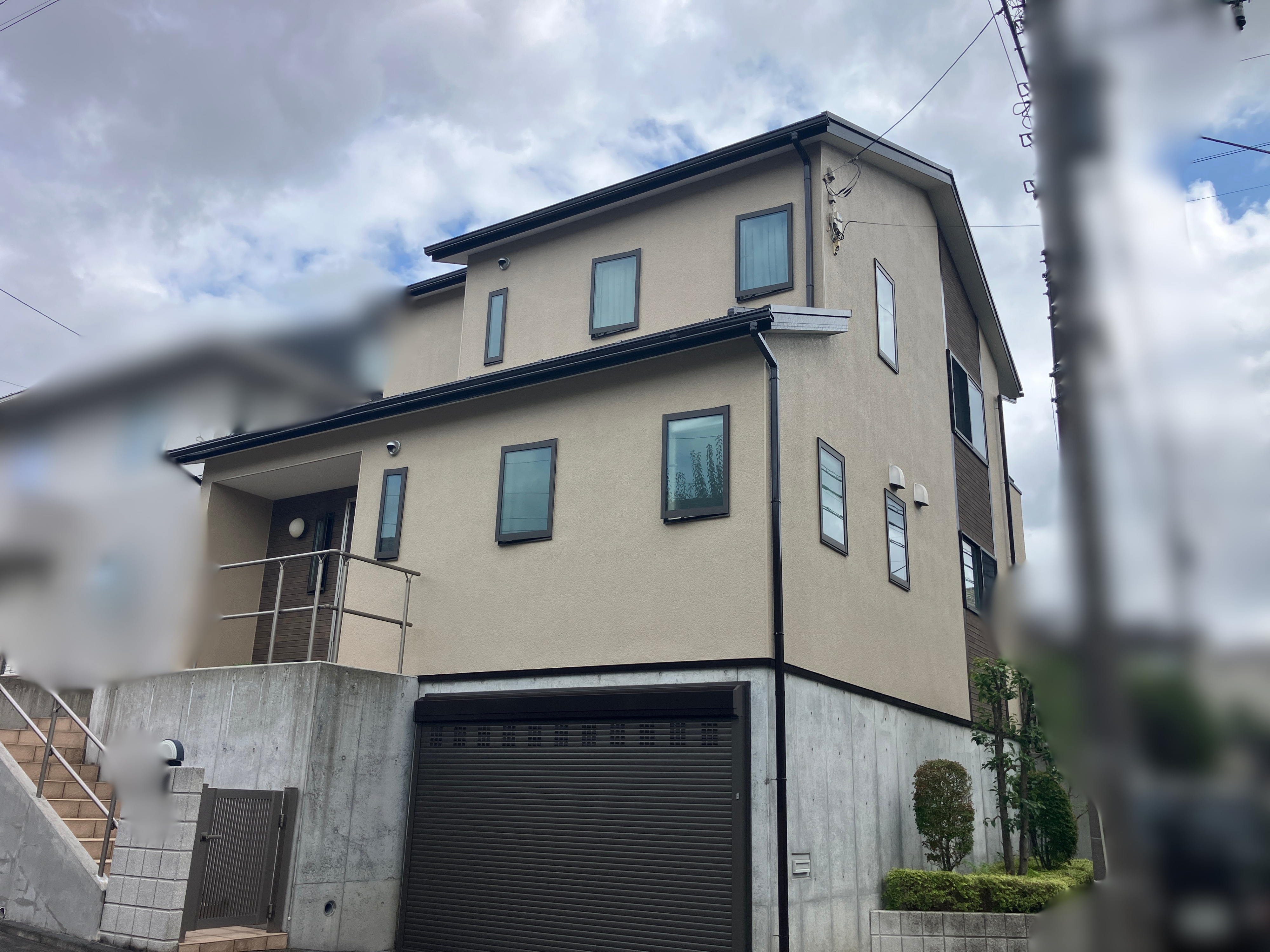 横浜市青葉区 N様邸 外壁塗装 施工後の様子